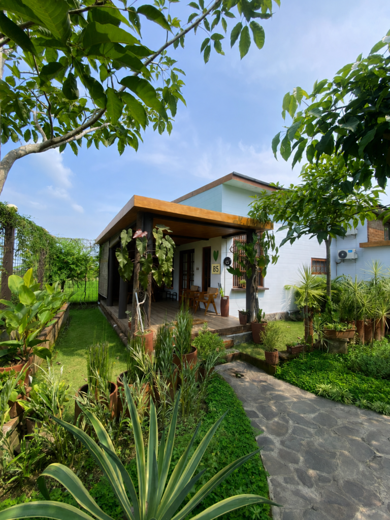 Eksterior Cottage Rindang