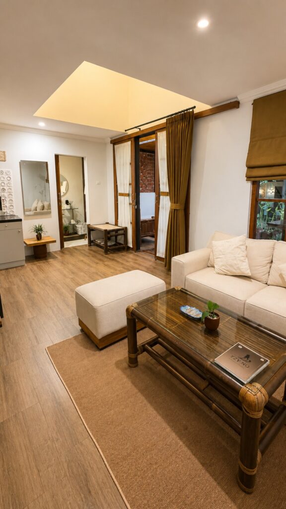 Jalur menuju Cottage Laras